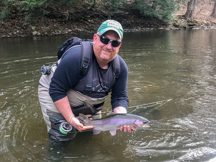 Chillin' on the Cool Spring Creek DHALO – Dark Skies Fly Fishing
