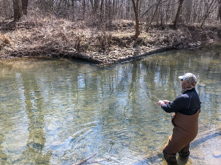 Low Water Tactics: Fishing the Buffalo Creek DHALO – Dark Skies