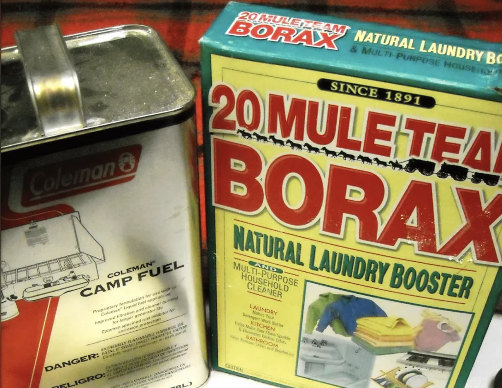 Borax and Coleman Fuel