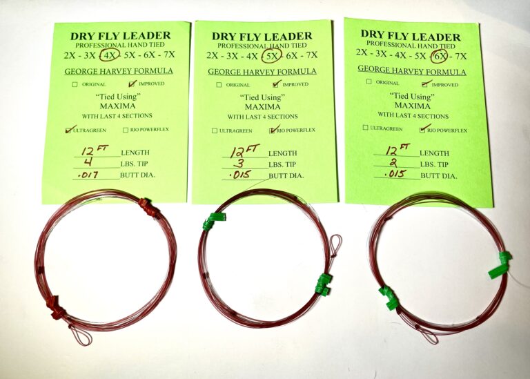 Leader Harvey Dry Fly Leader Dark Skies Fly Fishing
