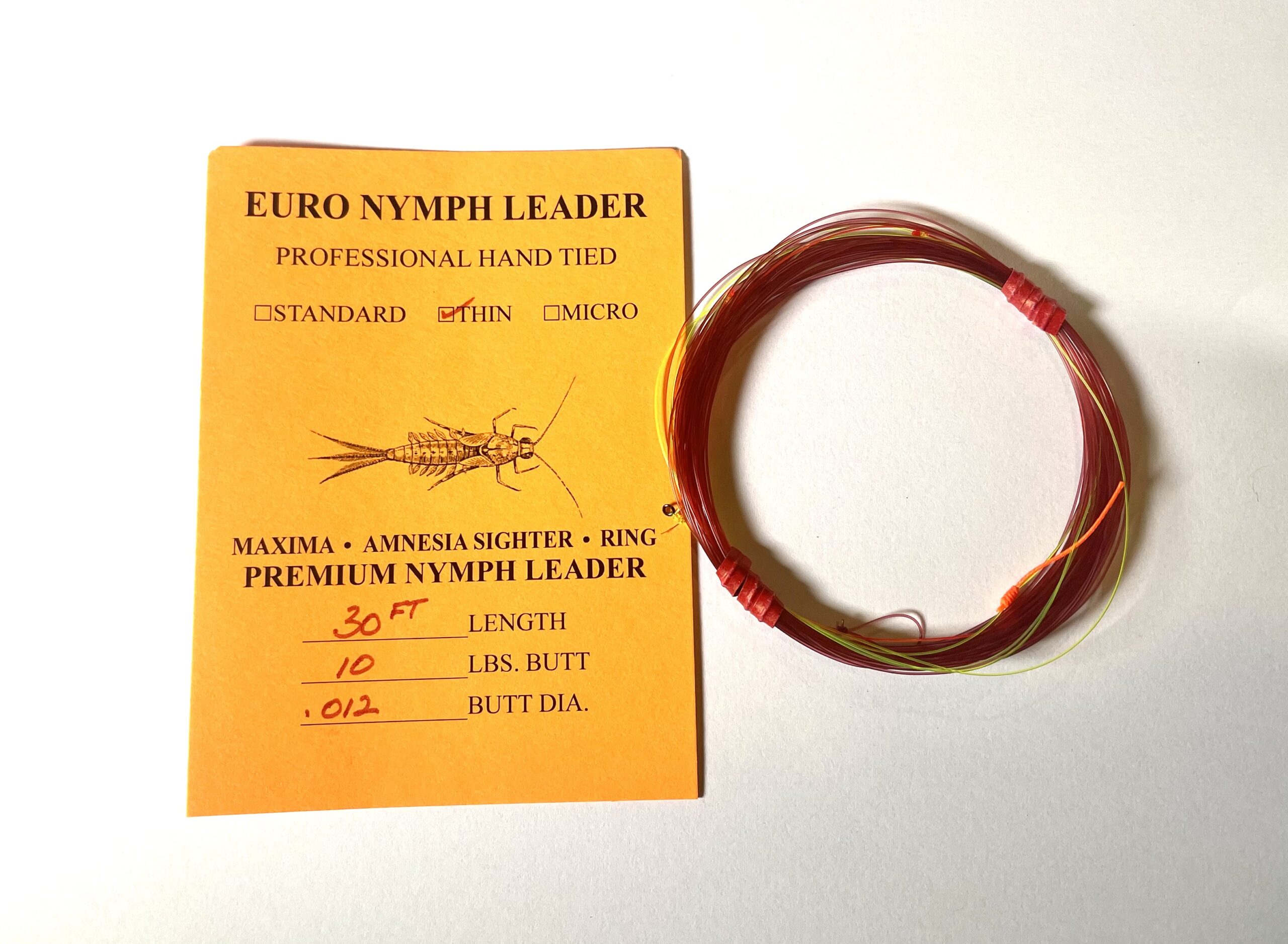 Leader – Euro Nymph Mono Rig, Thin – Dark Skies Fly Fishing