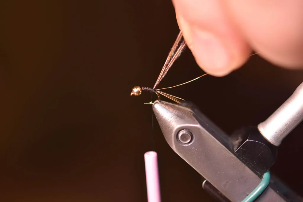 tying flies