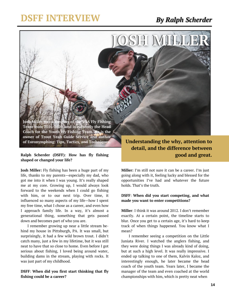 Josh Miller Interview
